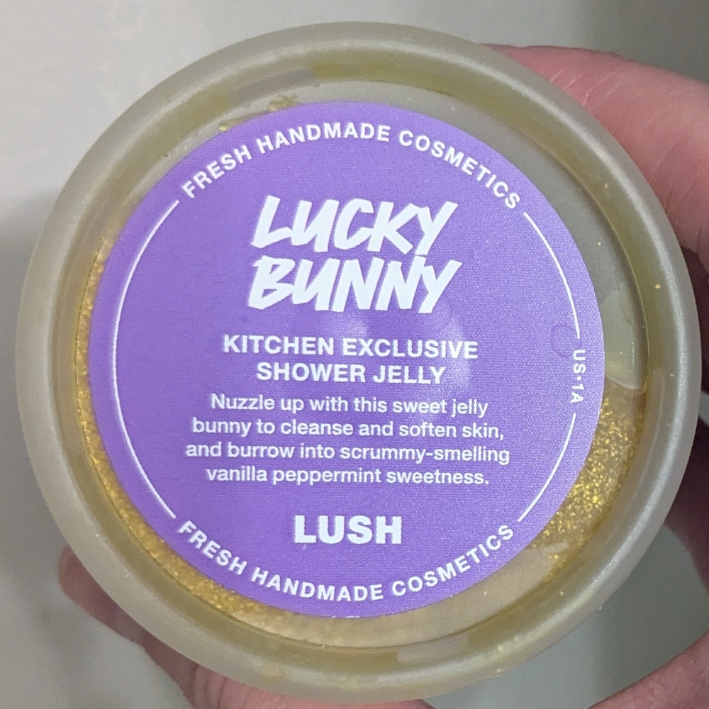 Lush Lucky Bunny Kitchen Exclusive Shower Jelly